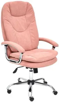 TetChair Softy LUX (флок, розовый)