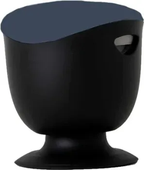 Chair Meister Tulip (черный пластик, серый)