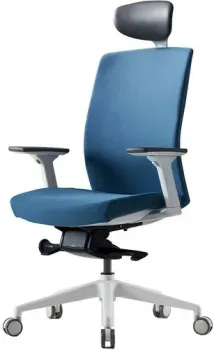 Bestuhl J2G120L (белая крестовина, синий)