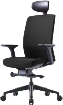 Bestuhl J2G120L (черная крестовина, черный)