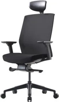 Bestuhl J1G120L (черная крестовина, черный)