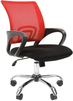 CHAIRMAN 696 Chrome (черный/красный)