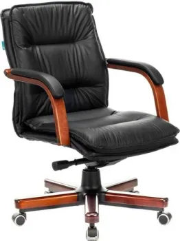 Бюрократ T-9927WALNUT-LOW (черный)