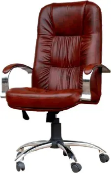 VIROKO STYLE Fundator chrome (экокожа, мультиблок, бордовый)