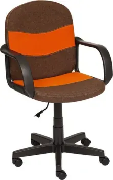TetChair Багги, ткань (коричневый/оранжевый)