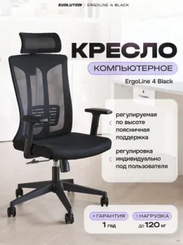 Evolution ErgoLine 4 (черный)