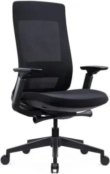 SitZone VL002B (сетка, ткань, пластик, черный)