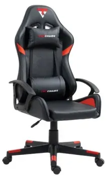 TopChairs Warden GF-8066-5 (черный/красный)