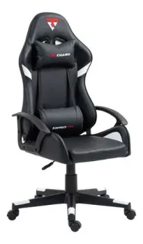 TopChairs Warden GF-8066-5 (черный/белый)