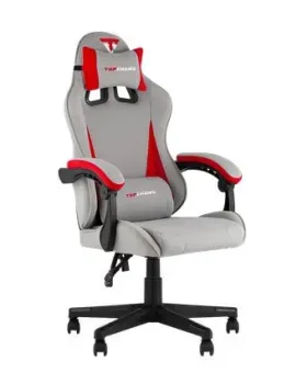 TopChairs Phantom GF-8080 TT704+TT703 (серый/красный)