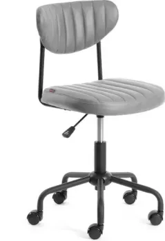 TetChair Slim (иск. замша, серый)