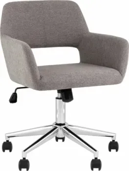 Stool Group Ross Chrome 50-22 (рогожка, темно-серый)
