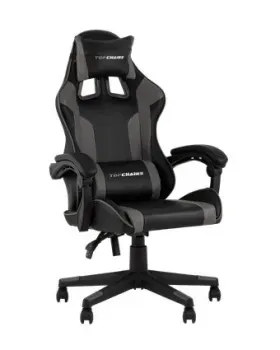 TopChairs Commander GF-8082 (черно-серый)