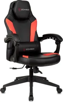 Stool Group Zombie Avenger RED (экокожа, черный/красный)