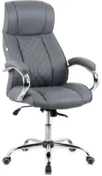 King Style Brixton PU Chrome (серый)