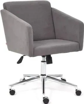 TetChair Milan хром/флок (серый 29)