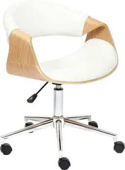 TetChair Bend кожзам (натуральный/белый)