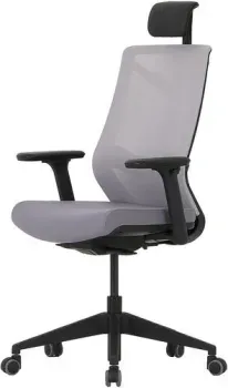 Chair Meister Nature II 3D с подлокотниками слайдер (черный/серый)