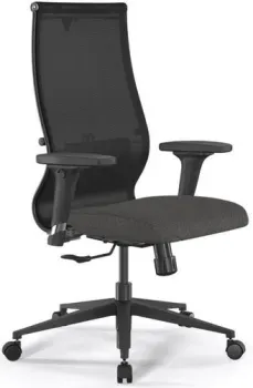 Metta SynchroSit 10 B2-165D-T+Bahama (черный/темно-серый)