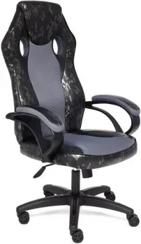 TetChair Racer GT Military (иск.кожа, серый/серый, TW 12)
