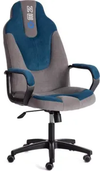 TetChair Neo 2 (флок, серый/синий)