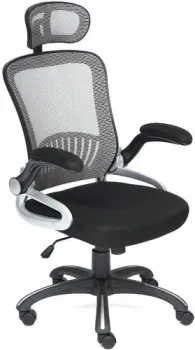 TetChair Mesh (ткань, черный/серый)
