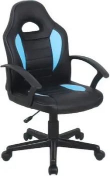 Brabix Spark GM-201 532505 (черный/голубой)