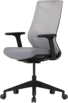 Chair Meister Nature II Slider 3D с подлокотниками без подголовника (черный/серый)