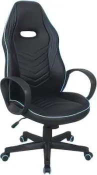 Brabix Flame GM-004 532498 (черный/голубой)