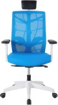 Chair Meister Nature II Slider 3D (белая крестовина, голубой)