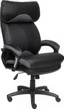 TetChair Duke (иск. кожа, черный/серый)