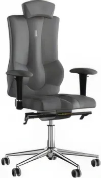 Kulik System Elegance (экокожа, серый с подголовником)