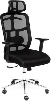 TetChair Mesh-6 (ткань, черный)