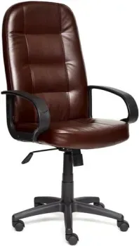 TetChair Devon (иск. кожа, темно-коричневый/перфорированный)