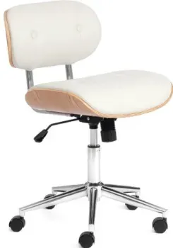 TetChair Craft (иск. кожа, натуральный/белый)