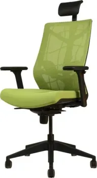 Chair Meister Nature II Slider (черная крестовина, зеленый)