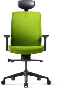 Bestuhl J1 Black Pl с подголовником (зеленый)