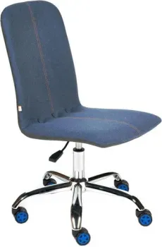 TetChair Rio (экошерсть/кож/зам, синий)
