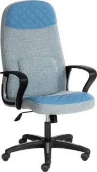TetChair Advance (фостер/кож/зам, голубой)