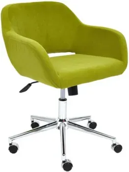TetChair Modena (флок, хром/олива)