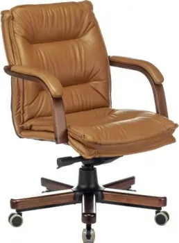 Бюрократ T-9927WALNUT-LOW (горчичный)