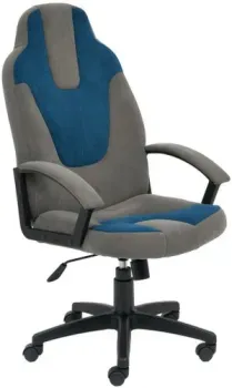 TetChair Neo 3 (флок, серый/синий)