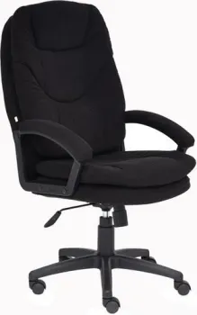 TetChair Комфорт ЛТ (флок, черный)