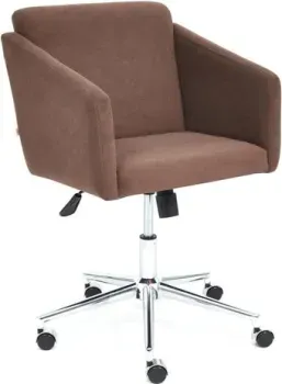 TetChair Milan (хром флок, коричневый)