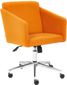 TetChair Milan (хром флок, оранжевый)