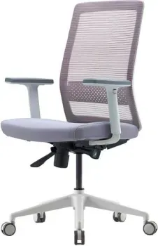 Bestuhl S30G110M (белая крестовина, красный/серый)
