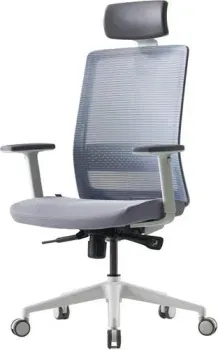 Bestuhl S30G110L (белая крестовина, синий/серый)