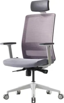 Bestuhl S30G110L (белая крестовина, красный/серый)