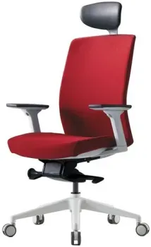 Bestuhl J2G120L (белая крестовина, красный)