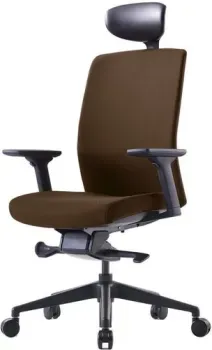Bestuhl J2G120L (черная крестовина, коричневый)